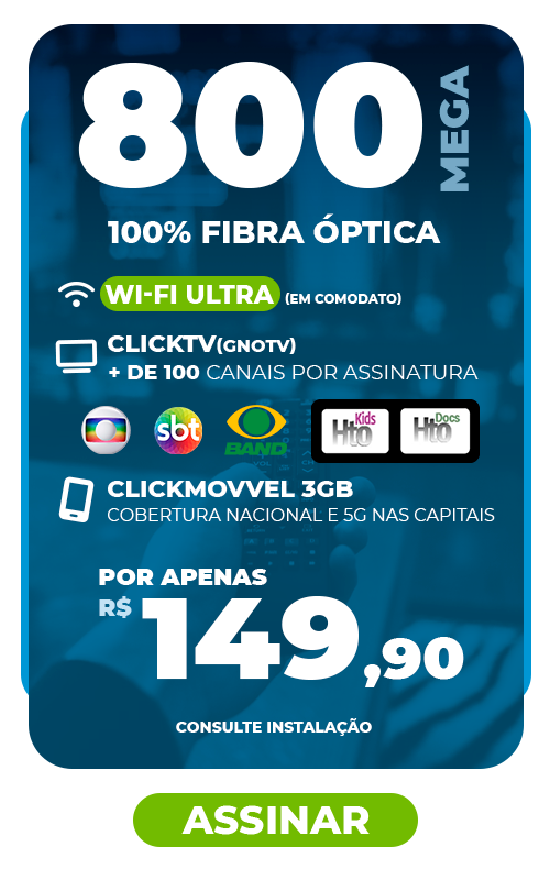 ClickNet RS - A melhor internet Fibra Óptica, Internet Rural